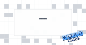 Acting like Crossword Clue