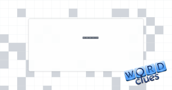 Adam's love Crossword Clue