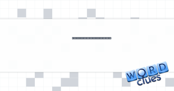 Aesthetic with dark clothes Crossword Clue