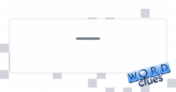 Air ... or chair Crossword Clue