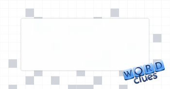 As an example Crossword Clue
