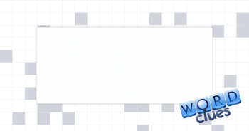 Beach makeup Crossword Clue