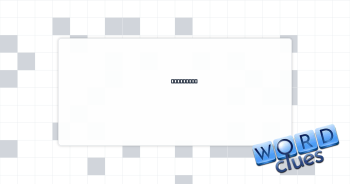 Bee on TV Crossword Clue