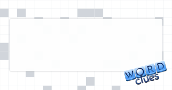 Behind, in a way Crossword Clue