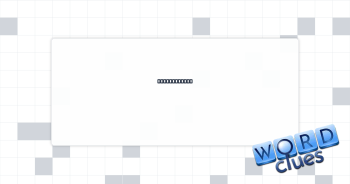 Block figure Crossword Clue