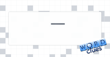 Blue stop sign? Crossword Clue