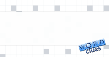 Bounces gently on the water Crossword Clue