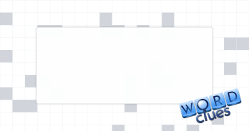 Brawny sheet Crossword Clue
