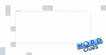 Bright flash Crossword Clue