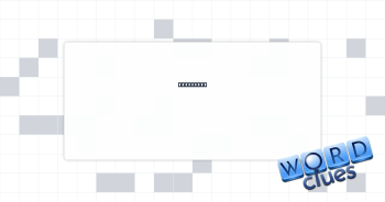 Bump into Crossword Clue