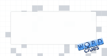 Canine comment Crossword Clue