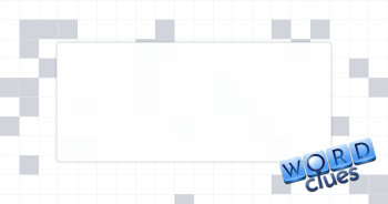 Canine cover Crossword Clue