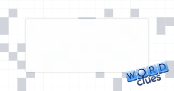 Cheek makeup Crossword Clue