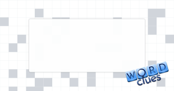 Chevron Crossword Clue