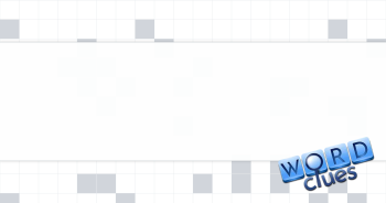 Circle in a game of hangman Crossword Clue