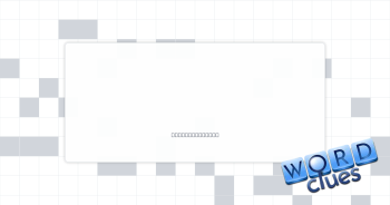 Classifying Crossword Clue