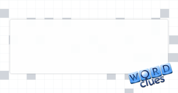 Clue in a puzzle Crossword Clue
