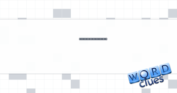 Cornhole bag's path Crossword Clue