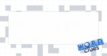 Creamy dressing Crossword Clue