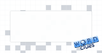 Crouching down Crossword Clue