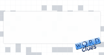 Crystal container Crossword Clue