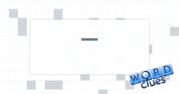 Cube holder Crossword Clue