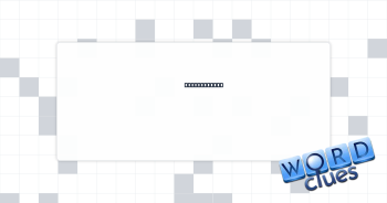 Cuddly pooch Crossword Clue