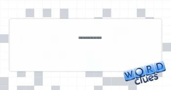 Current produced Crossword Clue