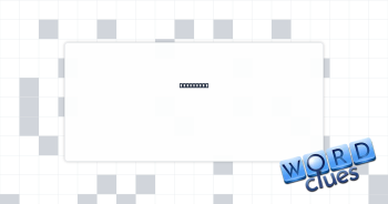 Decorated Crossword Clue