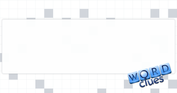 Dirty blurred mark Crossword Clue