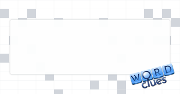 Doesn't blend in Crossword Clue