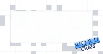 Doorstop shape Crossword Clue