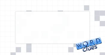 Dot on a die Crossword Clue