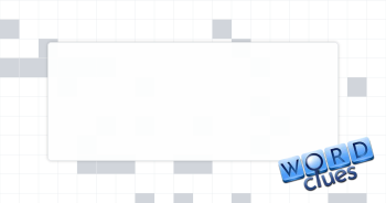 Drink garnish Crossword Clue