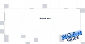 Driveway sealant Crossword Clue