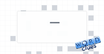Dweeby type Crossword Clue
