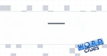 Easily recognizable Crossword Clue
