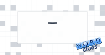 Eerie glow Crossword Clue