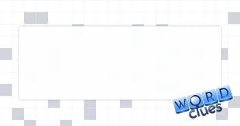 Embossed emblem Crossword Clue