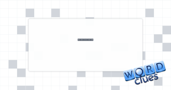 Emo emotion Crossword Clue