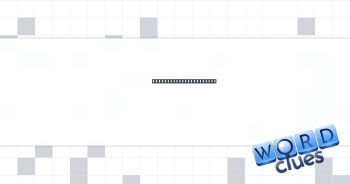 Erosion control supply Crossword Clue