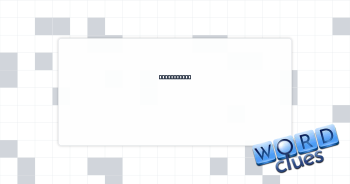 Fabric tear Crossword Clue