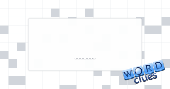 Filled Crossword Clue