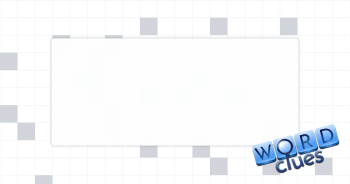 Flock makeup Crossword Clue