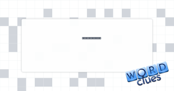 Flying buzzer Crossword Clue