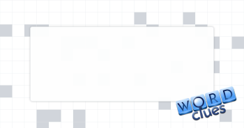 Formless mass Crossword Clue