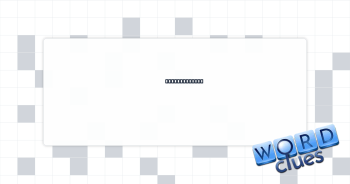 Free-standing Crossword Clue