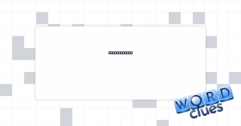 Frozen block Crossword Clue