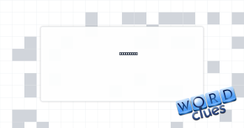 Fur scarf Crossword Clue