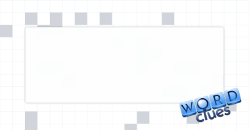 Furniture prop Crossword Clue